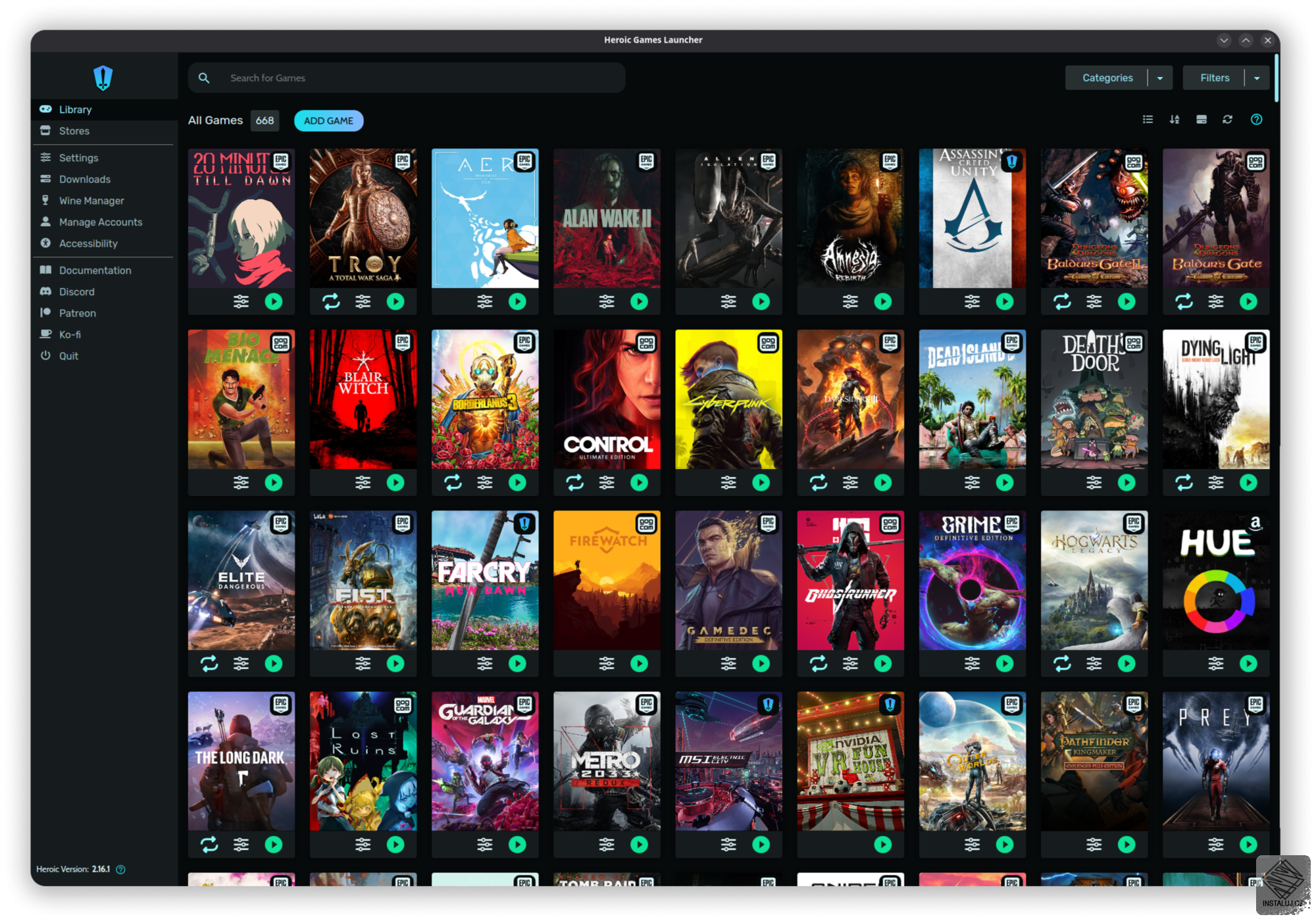 Heroic Games Launcher