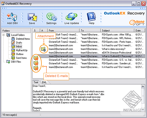 OutlookEX Recovery