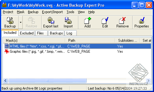 Active Backup Expert