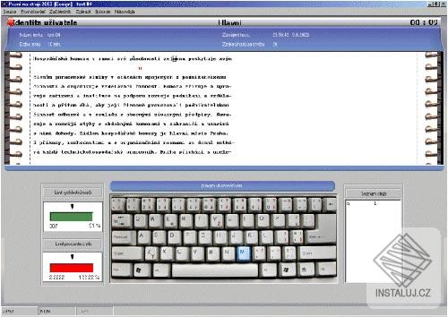 Psaní na stroji 2003 Design