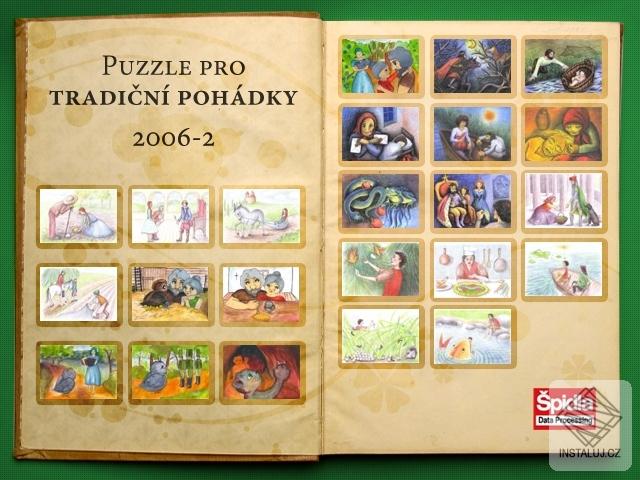Puzzle Tradiční pohádky