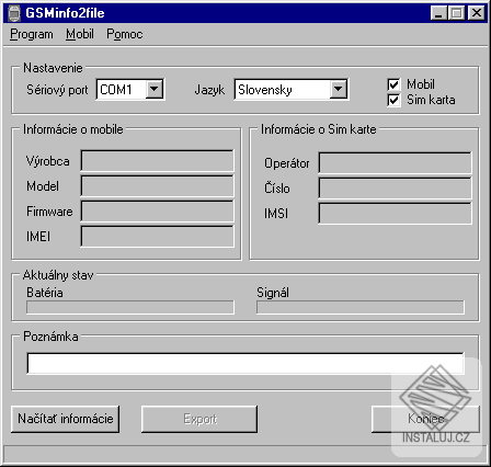 GSMinfo2file