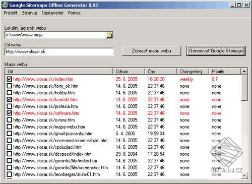 Google Sitemaps Offline Generator