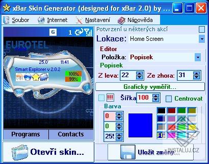 xBar Skin Generator