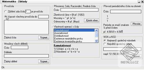 Matematika - Základy