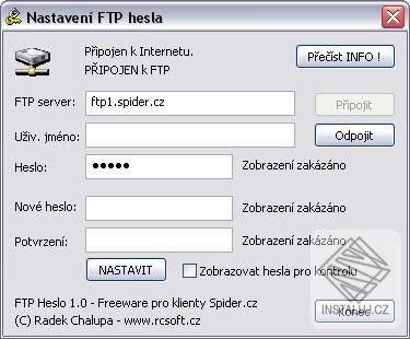 FTP Heslo