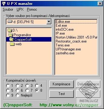 UPX manager