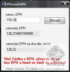 Přepočet DPH