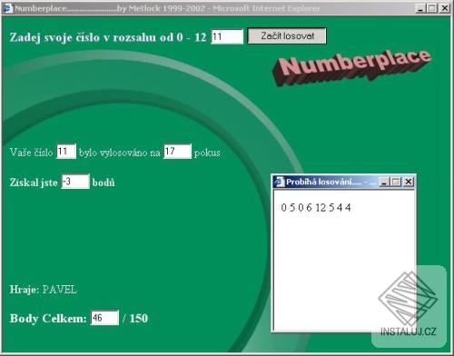 Numberplace