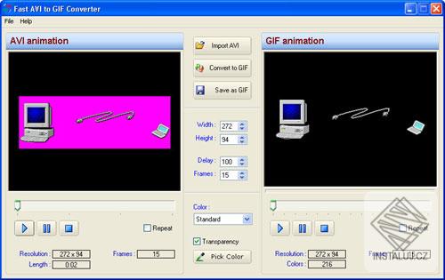 Fast AVI to GIF Converter