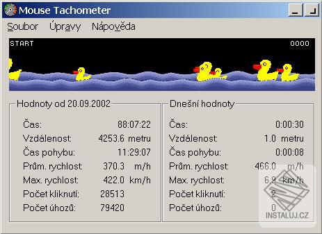 Mouse Tachometer