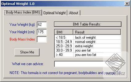 Optimal Weight