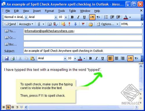Spell Check Anywhere