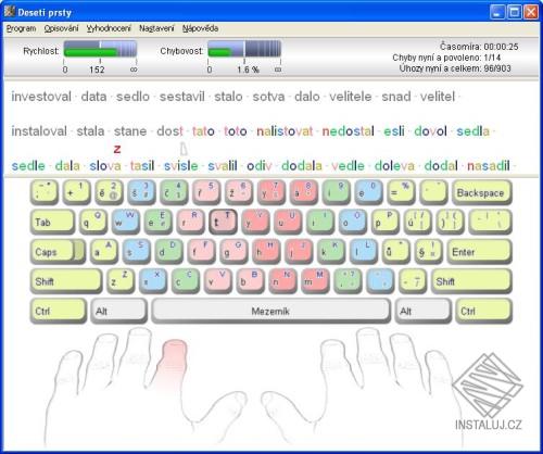 Deseti prsty pro Windows XP/2000/Vista