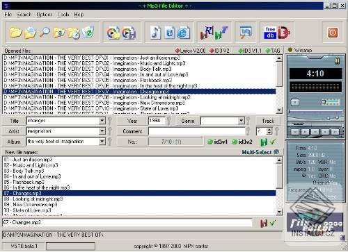 Mp3 File Editor