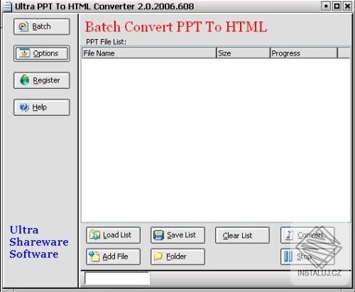 Ultra PPT To HTML Converter