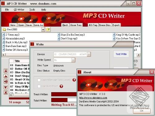 MP3 CD Writer