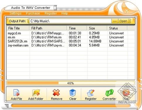 Audio To WAV Converter