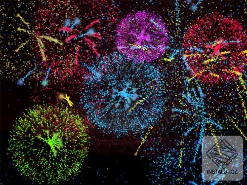 Flaredance Firework Screensaver