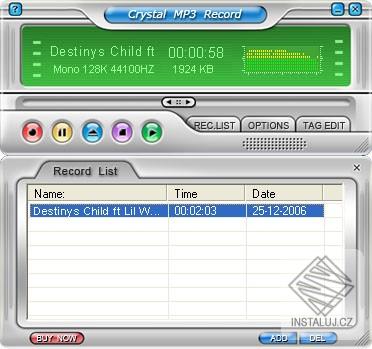 Crystal WMA Recorder