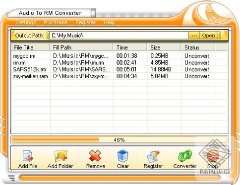 Audio To RM Converter