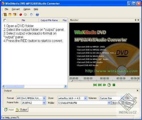 Winxmedia DVD MPEG/AVI/Audio Converter