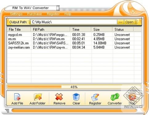 RM To WAV Converter
