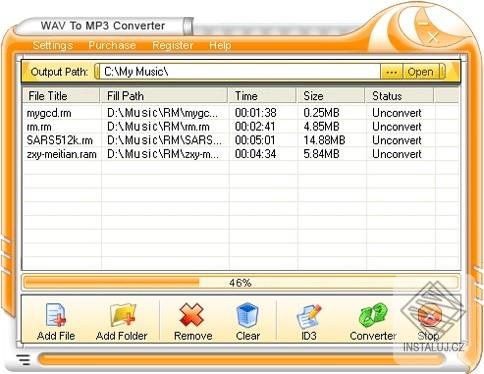WAV To MP3 Converter - Crystal soft.