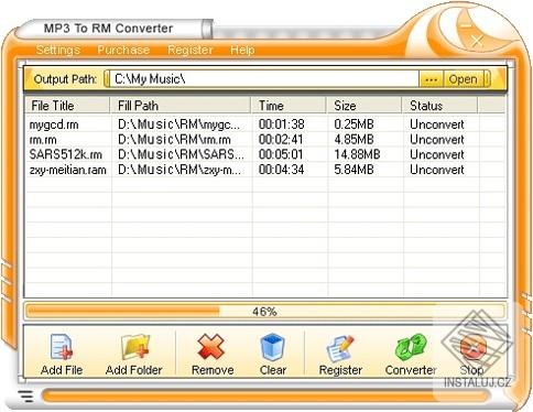 MP3 To RM Converter