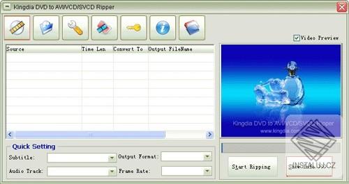 Kingdia DVD to AVI/VCD/SVCD Ripper