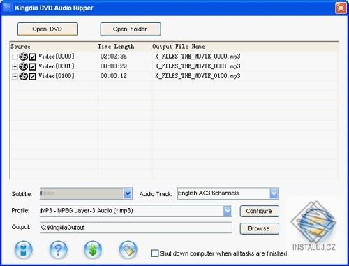 Kingdia DVD Audio Ripper