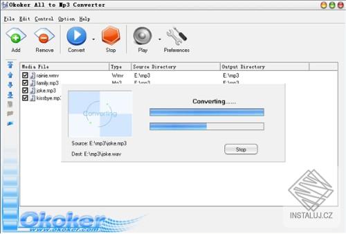 Okoker All to Mp3 Converter