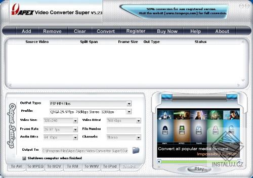 Apex Video Converter Super