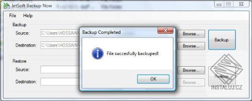 JetSoft Backup Now