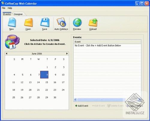 CoffeeCup Web Calendar