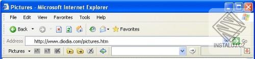 The Pictures Toolbar for Internet Explorer