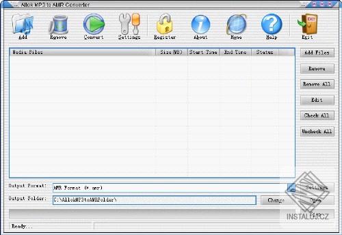 Allok MP3 to AMR Converter