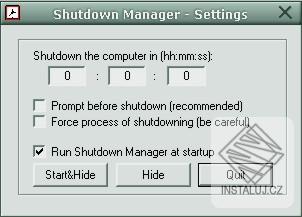 Shutdown Manager