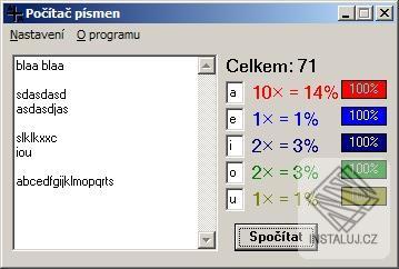 Počítač písmen