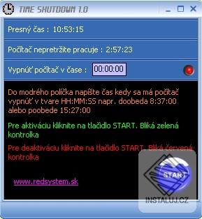 Time shutdown - GMSM