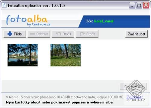 Fotoalba uploader