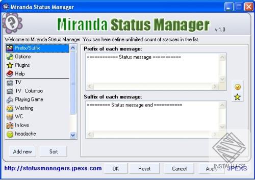 Miranda Status Manager