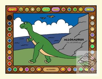 COLORING BOOK 2: DINOSAURS