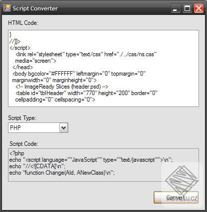 Script Converter