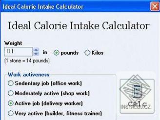 Ideal Calorie Intake Calculator