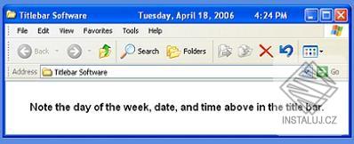 Titlebar Time