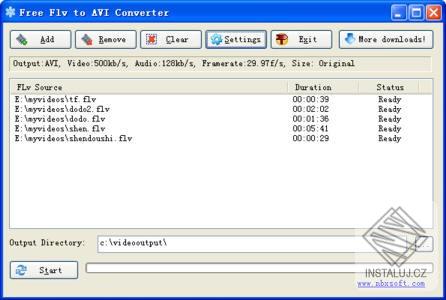 Free Flv to AVI Converter