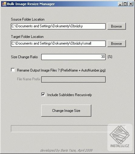 Bulk Image Resizer