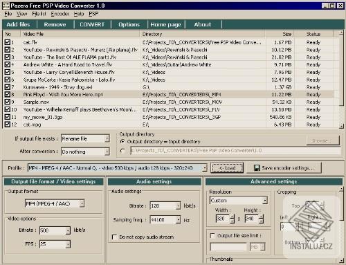 Pazera Free PSP Video Converter