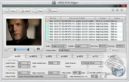 Alldj DVD Ripper